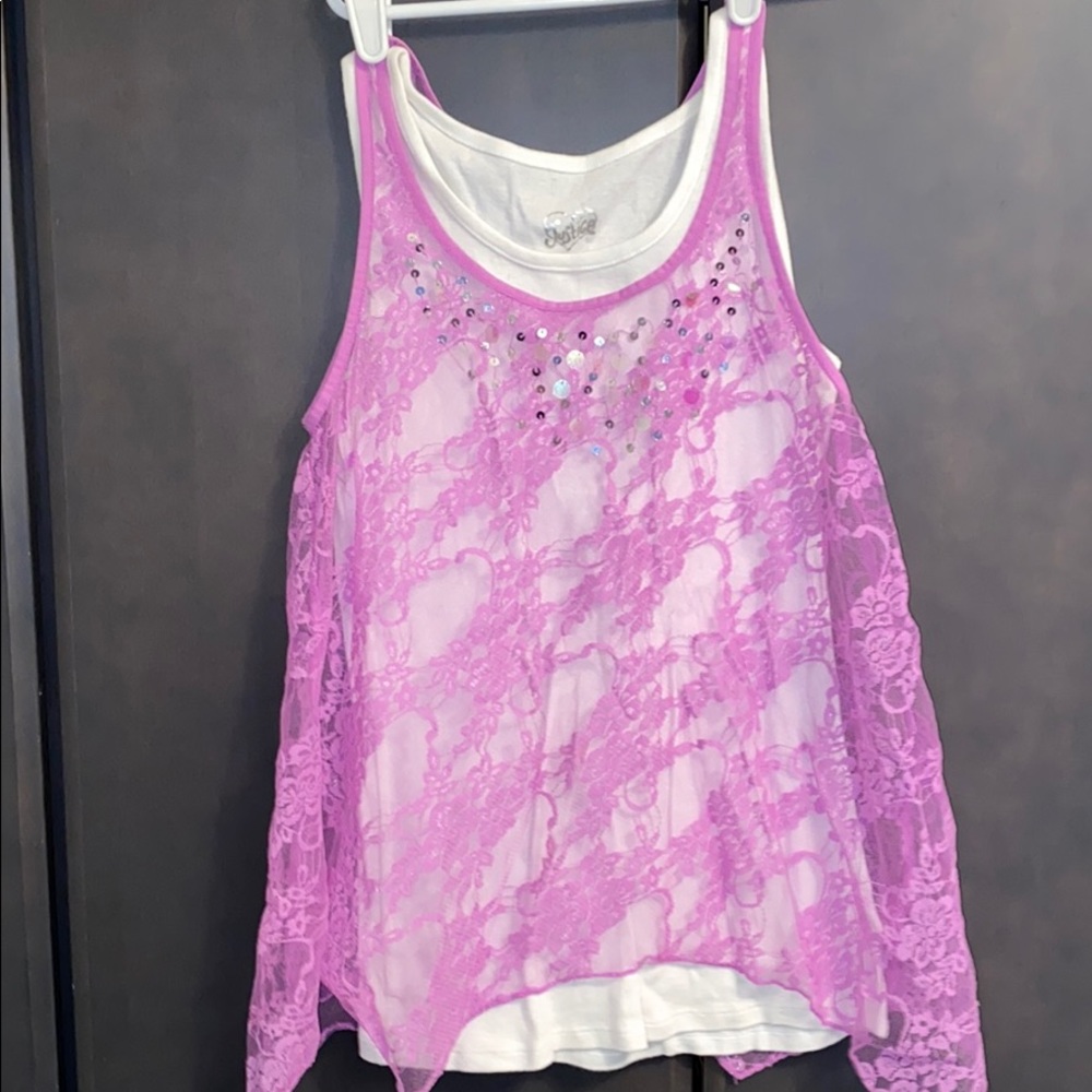 Justice tank top
